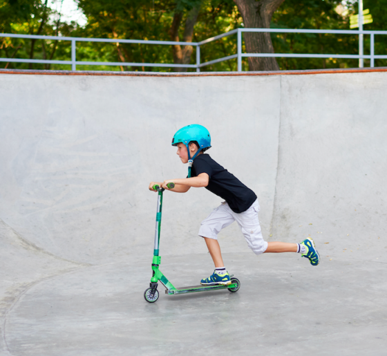 Anniversaire trottinette - 7/17 ans - Skatepark couvert Paris 18ème ou Neuilly Plaisance (93)