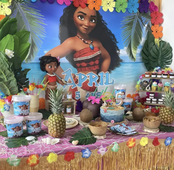 Anniversaire Vaiana à domicile - 5/12 ans - 33 Bordeaux