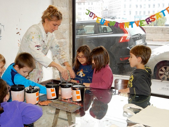 Arts plastiques 1j - 4/8ans - Lyon 1er