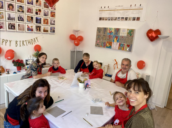 Atelier Artistique en DUO parent/enfant - 2h - Paris 15ème