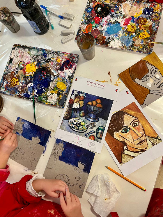 Atelier artistique mercredi 3h - 4/9 ans - Cannes