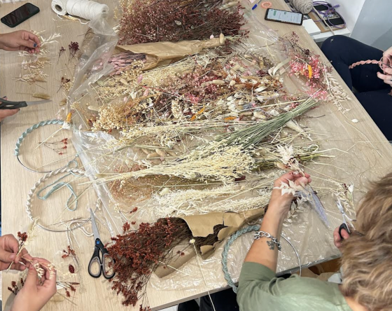 Atelier couronne de fleurs et macramé - 6/99 ans- Toulouse 31