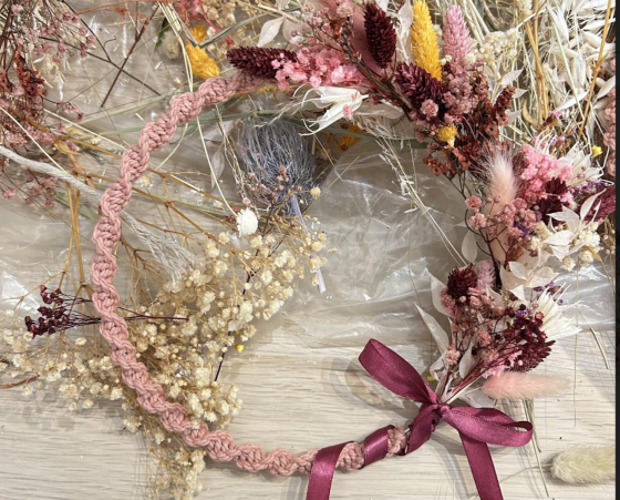 Atelier couronne de fleurs et macramé - 6/99 ans- Toulouse 31