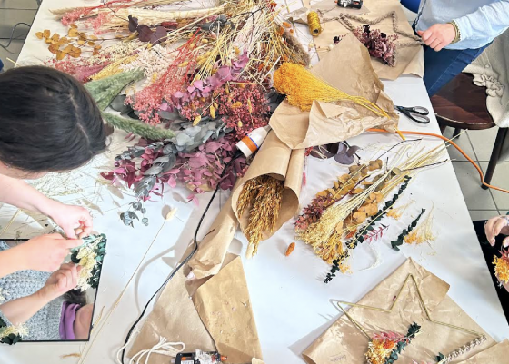 Atelier couronne de fleurs et macramé - 6/99 ans- Toulouse 31