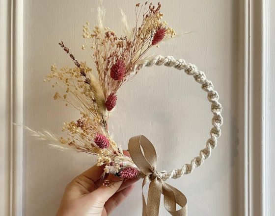Atelier couronne de fleurs et macramé - 6/99 ans- Toulouse 31