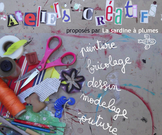 Atelier créatif 1h30 - 6/11 ans  - Marseille 8