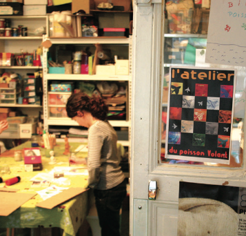 Atelier créatif petit - Poisson volant - 4/6 ans - Paris 8è