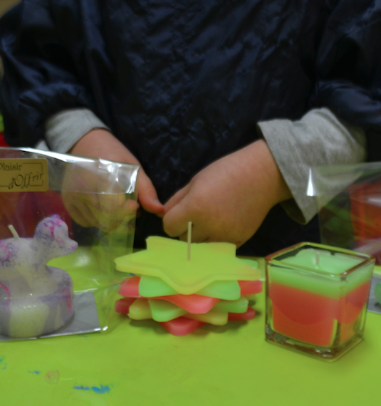 Atelier de bougies - 7/14 ans
