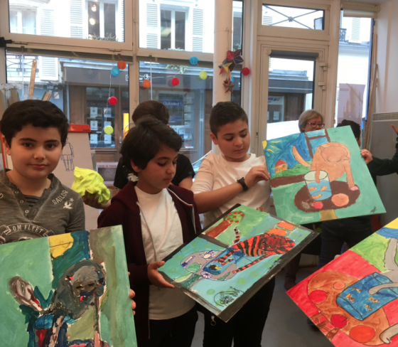 Atelier de l’étoile peinture - 6/12 ans - Paris 17è