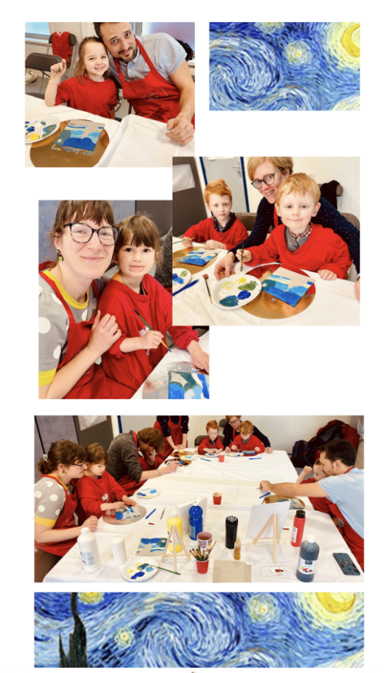 Atelier de peinture en duo - 4/99 ans - 84 Avignon