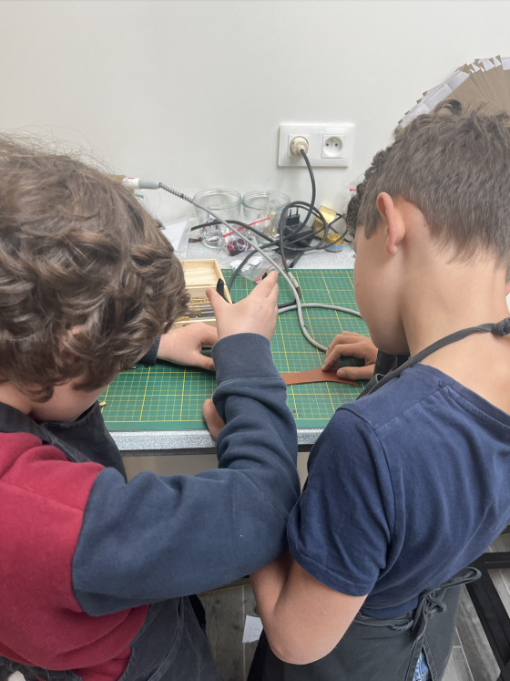 Atelier découverte maroquinerie Duo à domicile - 8 à 99 ans - Paris et IDF