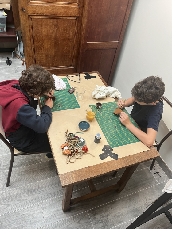 Atelier découverte maroquinerie Duo à domicile - 8 à 99 ans - Paris et IDF