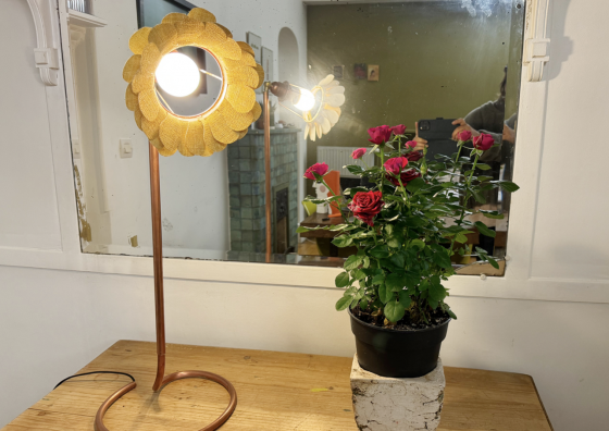 Atelier design/luminaire fleur en duo - 7/99 ans - Paris 6ème