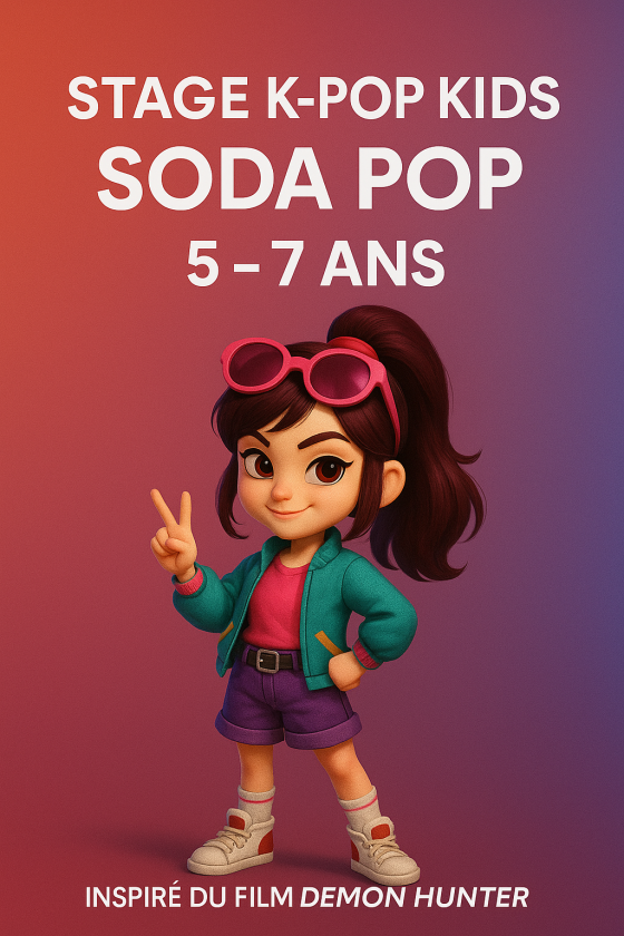 Atelier K-POP inspiré du film Demon Hunter - 4/11 ans - Paris 15e