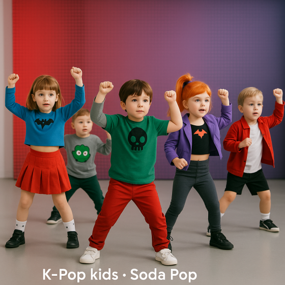 Atelier K-POP Kids – Soda Pop (inspiré du film Demon Hunter) - 4/7 ans - Paris 15e