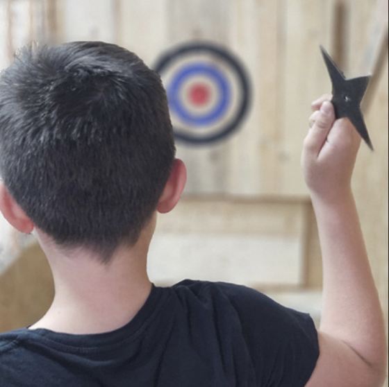 Atelier lancé de shuriken sur cible classique - 8/18 ans - Lyon 3e