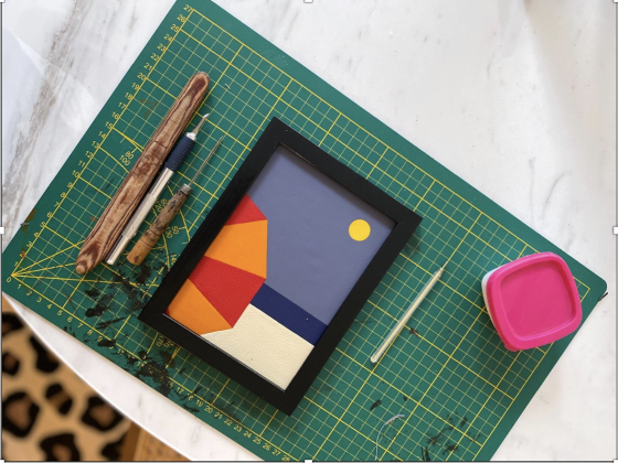 Atelier marqueterie cuir à domicile - 7 à 99 ans - Paris & IDF