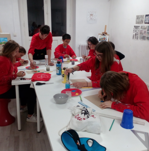 Atelier modelage/peinture ou théâtre - 3hx5j - 4/10 ans - Lyon 4è