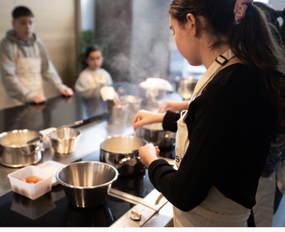 Atelier pâtisserie ou cuisine chez un grand chef - 13/16ans - Paris 16è