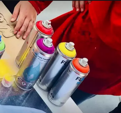 Atelier Street Art à domicile - 4/15 ans - Paris et IDF