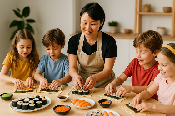 Atelier Sushis 2h  à domicile - 4/18 ans - 31 Toulouse