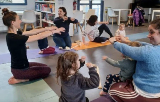 Ateliers duo parent-enfant Danse-Yoga - 3/6 ans - Paris 11è