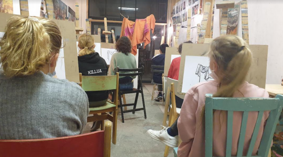 Cours dessin/peinture annuel - 6/18 ans - 1h30 - Versailles 78