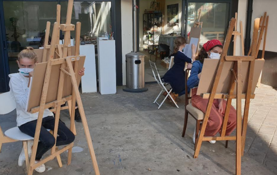Cours dessin/peinture TRIMESTRE - 12/17 ans - 1h30 - Versailles 78