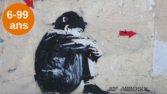 Le Street Art expliqué aux enfants - 6/15 ans - Paris 13è