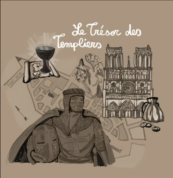 "Le trésor des Templiers" sur l’ile de la cité - 7/11ans - Paris 4