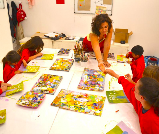 NOUVEAU : atelier peinture à 4 mains, Parent-Enfant à Antibes