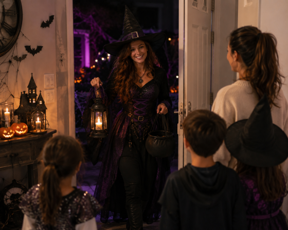Rencontre avec la sorcière d’Halloween et l’académie des sorciers !