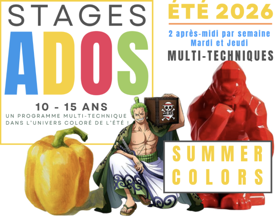 Stage ado - art - 11/16 ans - 84 Avignon