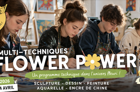 Stage artistique ados multi-techniques 2h - 10/17 ans - Versailles 78