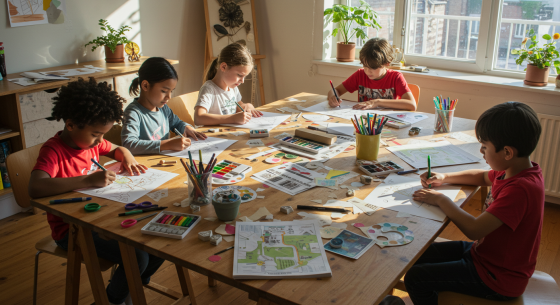 Stage arts plastiques : La forêt magique (dessin et volume) - 6/10 ans - Bordeaux
