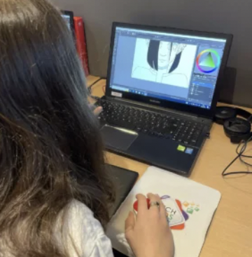 Stage BD Manga : Dessine sur tablette & crée ta propre BD Manga avec Krita - 11/18 ans - Paris 15e