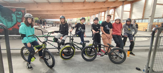 Stage BMX 4jx3h30 - 8/14 ans - Paris 18è