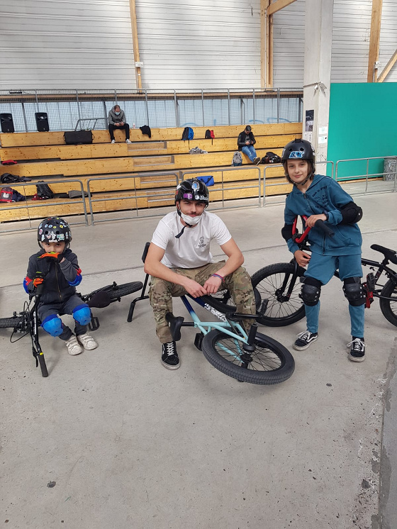 Stage BMX 4jx3h30 - 8/14 ans - Paris 18è