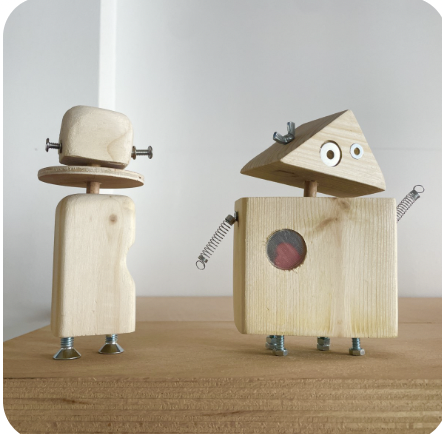 Stage bricolage Bois, vis et 3D, bricole ton personnage - 7/10 ans - Paris 13e