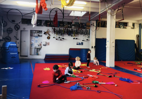 Stage cirque 5j - 4/6 ans - Paris 13è