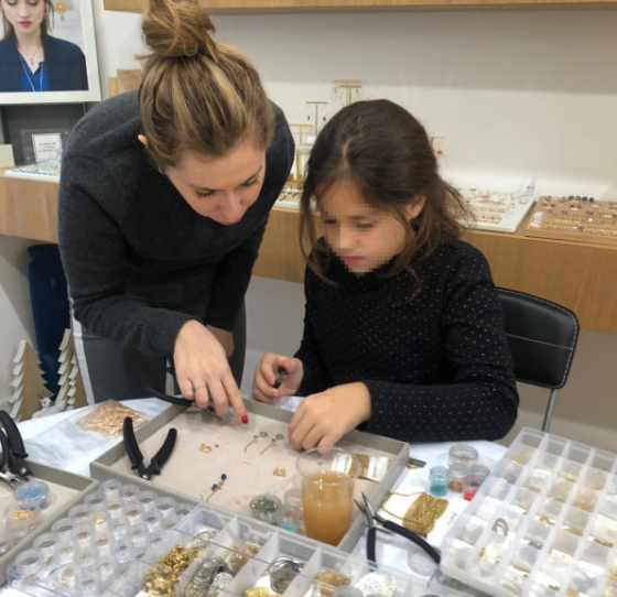 Stage création de bijoux 1h30 - 8/16 ans - Paris 16è