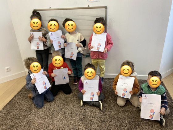 Stage d’anglais immersif - 3/5 ans - Nantes 44