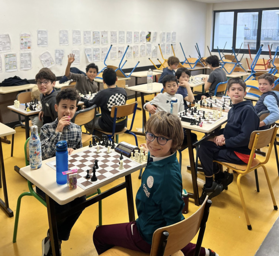 Stage d’échecs 5j - 5/12 ans - Paris 16è