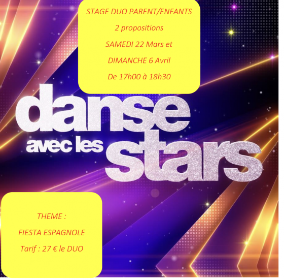 STAGE DANSE DUO PARENT/ENFANTS