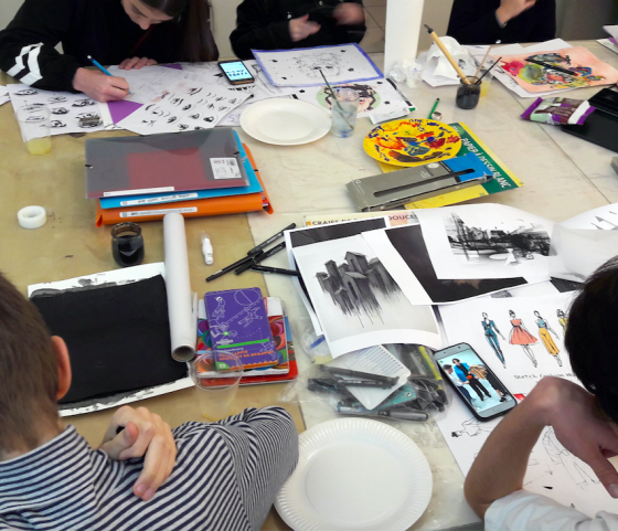 Stage de BD/mangas 5j - 7/14ans - Paris 17è