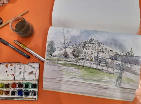 Stage de Carnet de voyage 5j - 7/14 ans - Paris 7è