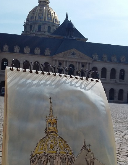 Stage de Carnet de voyage 5j - 7/14 ans - Paris 7è