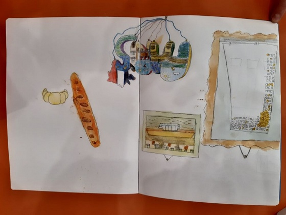 Stage de Carnet de voyage 5j - 7/14 ans - Paris 7è