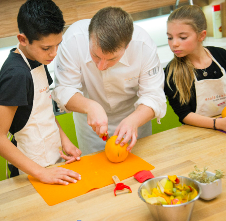 Stage de cuisine et pâtisserie chez un grand chef - 6/16 ans - Paris 16è