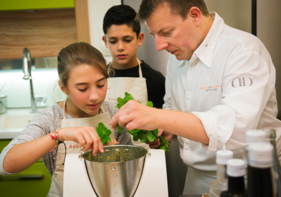 Stage de cuisine et pâtisserie chez un grand chef - 6/16 ans - Paris 16è